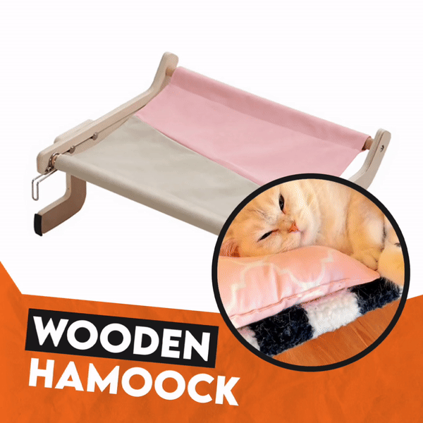 Wooden Pet Cat Hammock